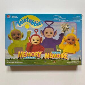 Teletubbies Memory Game 1998 Milton Bradley Hasbro COMPLETE